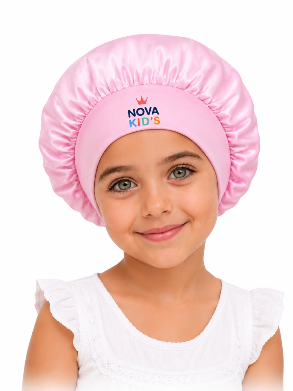 Bonnet en satin NOVA KID’S